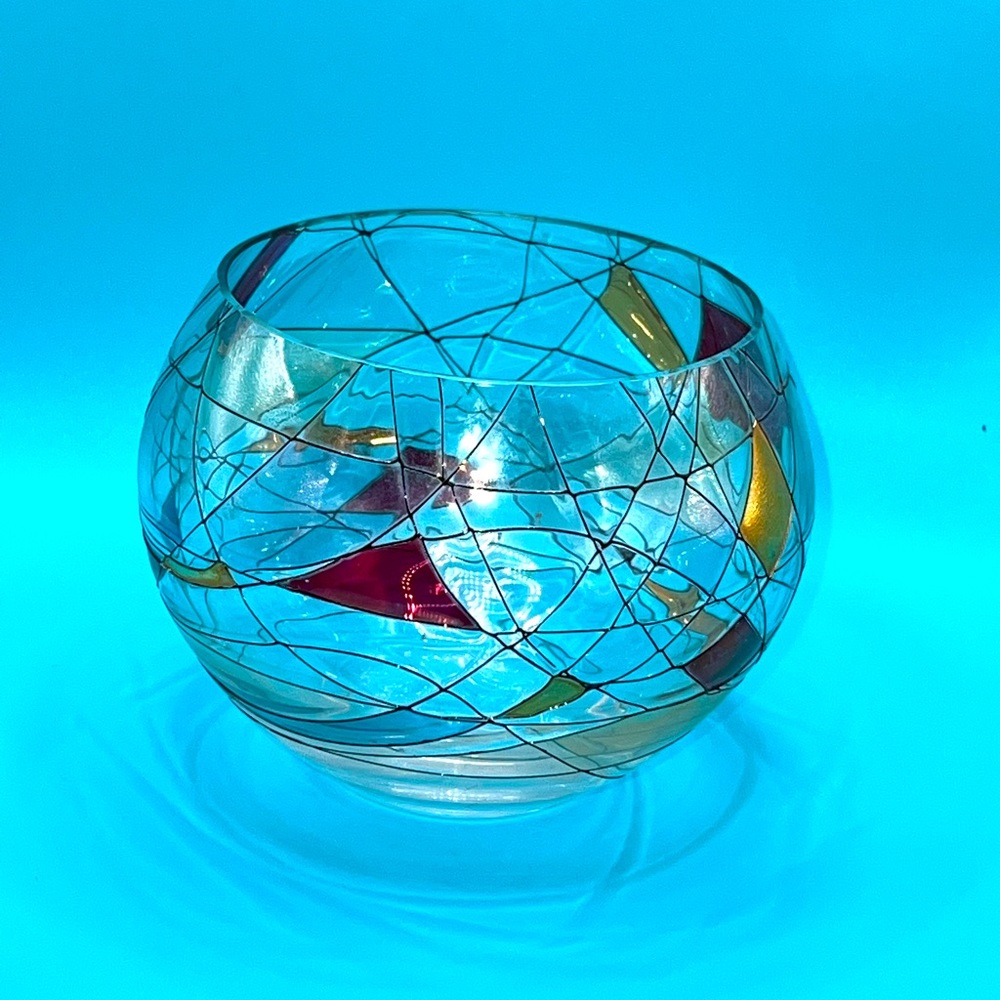 Partylite Calypso Mosiac Tealight Candle Holder RETIRED NEW‎  💯🔥